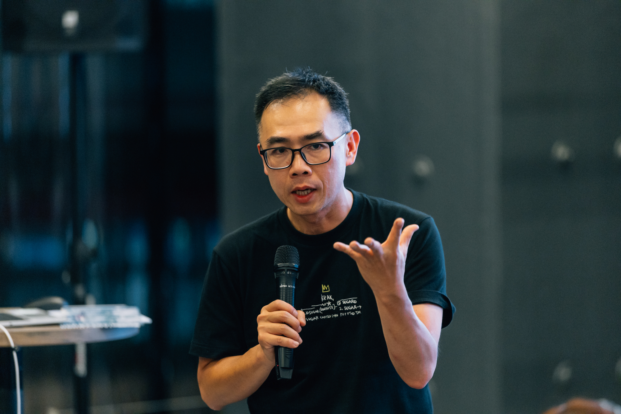 2025臺北藝術節/722(二) 北藝筆記王柏偉：來自AI時代的身心靈訊息/20250722北藝筆記 王柏偉TPAC Photo by 蔡耀徵-68